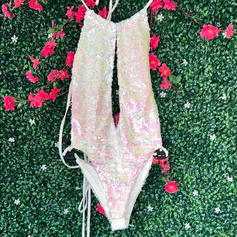 Sequin One-Piece Swimsuit